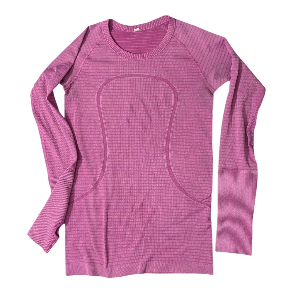 Lululemon Athletica Purple Long Sleeve Top